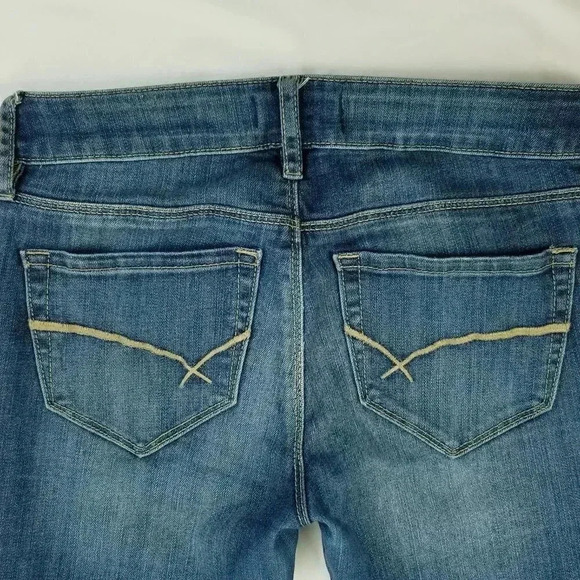 Bullhead Black Size 3 Juniors Skinniest Blue Denim Jeans Inseam Size 30 - Picture 8 of 11